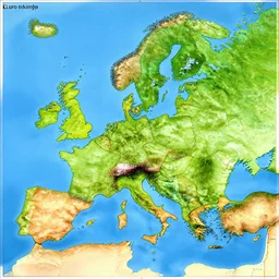 a map of europa