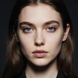 close up shot :: portrait of a beautiful girl by Vanessa Beecroft ::