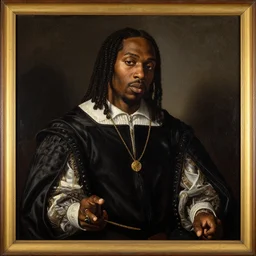 renaissance painting of pop smoke