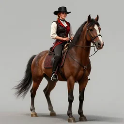 highly detailed full body portrait of emma watson red dead redemption art, horse back, unreal engine, fantasy art by greg rutkowski