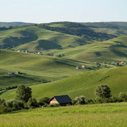 rural romanian hills by andreas franke