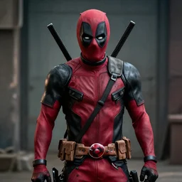 Deadpool in The Walking Dead 4K quality