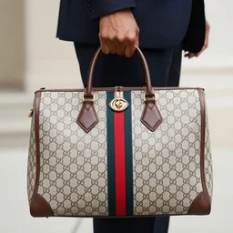 Obama with Gucci bag