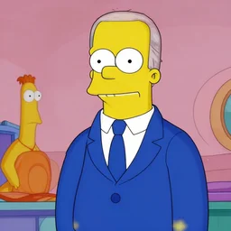 joe biden as a character from the simpsons