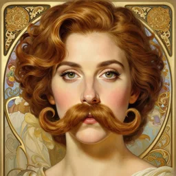 ultra realistic illustration, alison brie wearing a curly english mustache, intricate, elegant, highly detailed, digital painting, artstation, smooth, sharp focus, art by artgerm and greg rutkowski and alphonse mucha