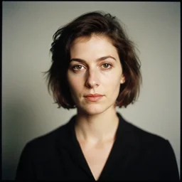 woman's portrait in the style of Annie Leibovitz and Jan Lievens. 35mm photo. Mamiya 7. award winning. hq.