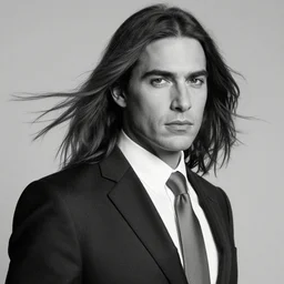 supermodel benjamin netanyahu, model photography, dynamic lighting, highly detailed, sharp focus, grayscale, professional