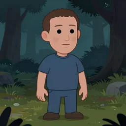 Screenshot of Mark Zuckerberg in Telltale Wolf Among Us