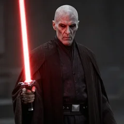 Robert Hardy as Count Dooku from Star Wars