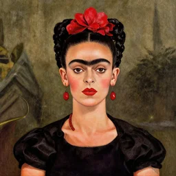 creepiest image drawn by frida kahlo