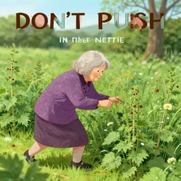 don't push granny in the nettles