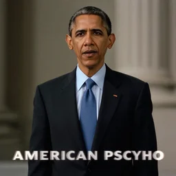 Barrack Obama in American Psycho (1999)