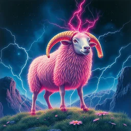 electric sheep by _ beeple, artgerm, _ aaron _ horkey _ amanda _ sage _ bauhaus, salvador dali, _ bernie _ wrightson _ bruce pennington _ frank _ stella _ anne _ stokes _ alena _ aenami _ angus _ mckie, alex grey, akira toriyama, arthur adams, hp lovecraft, andre masson, brian despain. abstract, artstation, design 4 k, native, hd,