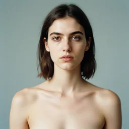 a photo of a woman by Nadav Kander, in the style of Nadav Kander
