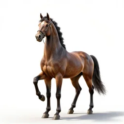 dashing centaur archer, high detail digital art, full body, standing, isolated on a pure white background, centered, whole figure in frame, sharp focus, studio lighting