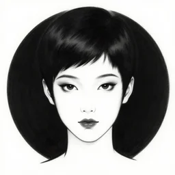head-on symmetrical centered painted black and white portrait,  female pixie, art nouveau, tarot card style, stained glass wings, fantasy, intricate, elegant, highly detailed, smooth, sharp focus, illustration, artstation, in the style of Artgerm and Anna Podedworna and Alex Ross and Mucha
