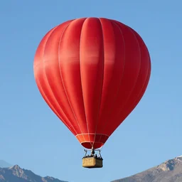 weather airballoon red over andes