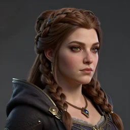 plump female dwarven noblewoman | complex braided hairstyle | hyperdetailed | johfra bosschart | bust portrait | dungeons and dragons |