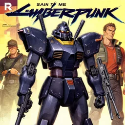 dark gunpla droid kenku. helmet. rifleman. science fiction, portrait by donato giancola and greg rutkowski and wayne barlow. 1 9 6 8 cover. top all time r / imaginarycyberpunk.