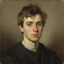 Milan Plešinger portrait painting