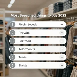 most searched things to buy  2022