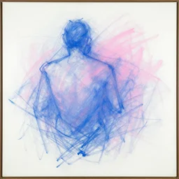 1 9 0 0 painting de kooning thin scribble on white canvas, blue and pink shift, martha jungwirth sketch, drawn by yves tanguy, oil on canvas, thick impasto