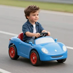 peter dinklage racing emmanuel lewis driving a little tikes cars, movie still, from the new fast and furious movie, 8 k, realistic