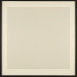 a blank canvas with nothing by marcel duchamp, archival pigment print