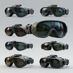 concept art tactial vision goggles military modern era variants digital high detail trending in artstation high detail smooth 4 k 8 k hd mechanical