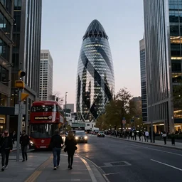 London in the year 2120