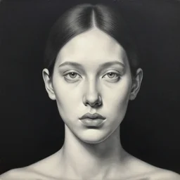 sorgin realization of self, an ultrafine detailed painting by rafal olbinski, behance contest winner, pop surrealism, detailed painting, very detailed, minimalist, skeuomorphic, airbrush art