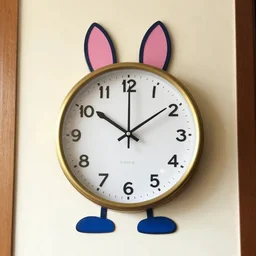 a wall clock designed by pippi