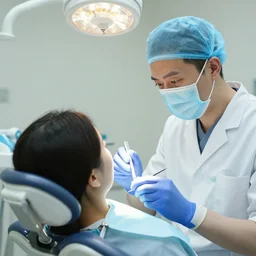 a dentist - gender human
