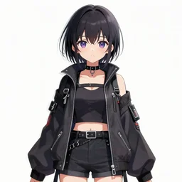 anime girl wearing punk techwear style jacket, straps, Gelbooru Anime Image, Sankakucomplex Anime Image, Shuushuu Anime Image, Safebooru Anime Image, Best Anime 4k Konachan Wallpaper, Danbooru, Zerochan, Deviantart, Pixiv, Konachan, Safebooru, Pinterest, Pin on Anime, Yand.re, Behance