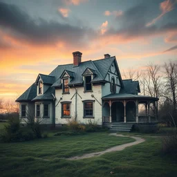 a very very very very very very very very very very very very very very very very very very beautiful matte painting of abandoned house
