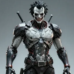 Jeff the killer, high details, high modernization, ultra mega super hyper realistic, ultra mega super hyper beautiful, ultra mega super hyper terrible
