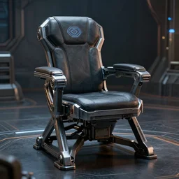 film still of a chair in a marvel movie, science fiction industrial hard science concept art, 8K render octane high definition cgsociety, photorealistic, unreal engine 5