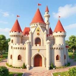a pizza castle