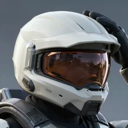 halo infinite, master chief taking his helmet off revealing another helmet