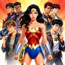 Lynda Carter wonder woman , Stanley Artgerm Lau, WLOP, Rossdraws, James Jean, Andrei Riabovitchev, Marc Simonetti, Yoshitaka Amano, digital art, artstation