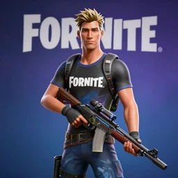 jerma985 in fortnite, gaming, detailed, 4k