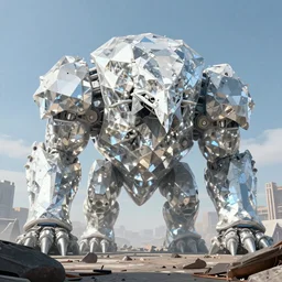 diamond colossal titan on a warzone