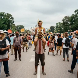 human culture as a photo