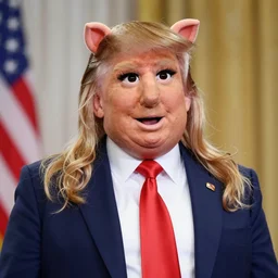 donald trump as miss piggy