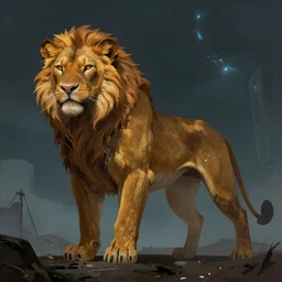 Liger Zero, dreamscape, dramatic lighting, fantasy art illustration, trending on artstation, Aetherpunk
