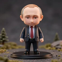 Vladimir Putin, An anime Nendoroid of Vladimir Putin, figurine, detailed product photo