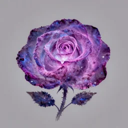 rose made of nebula