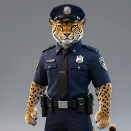 furry cheetah in policeman suit, warrior, realism, smooth, realistic, concept art, artstation trending, octane render, unreal engine 5, 8 k, by greg rutkowski, jesper ejsing, ilya kuvshinov, cushart krenz