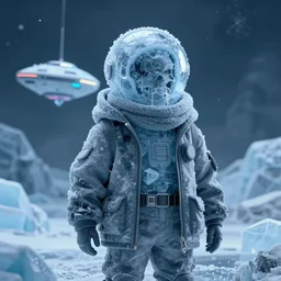 vanilla ice is an interdimensional traveler from the future, his spaceship and clothes are definitely cool as ice