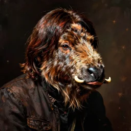 portrait of a john lennon as a walrus by greg rutkowski